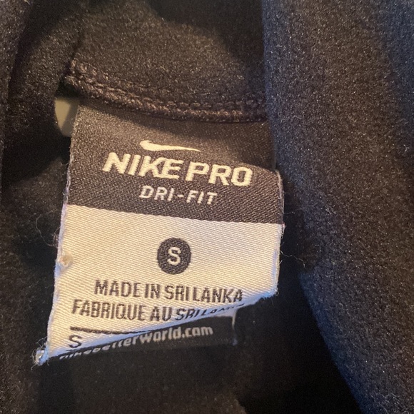 Nike Pro Dri-Fit high neck drawstring Jogger Sz S - Picture 6 of 6